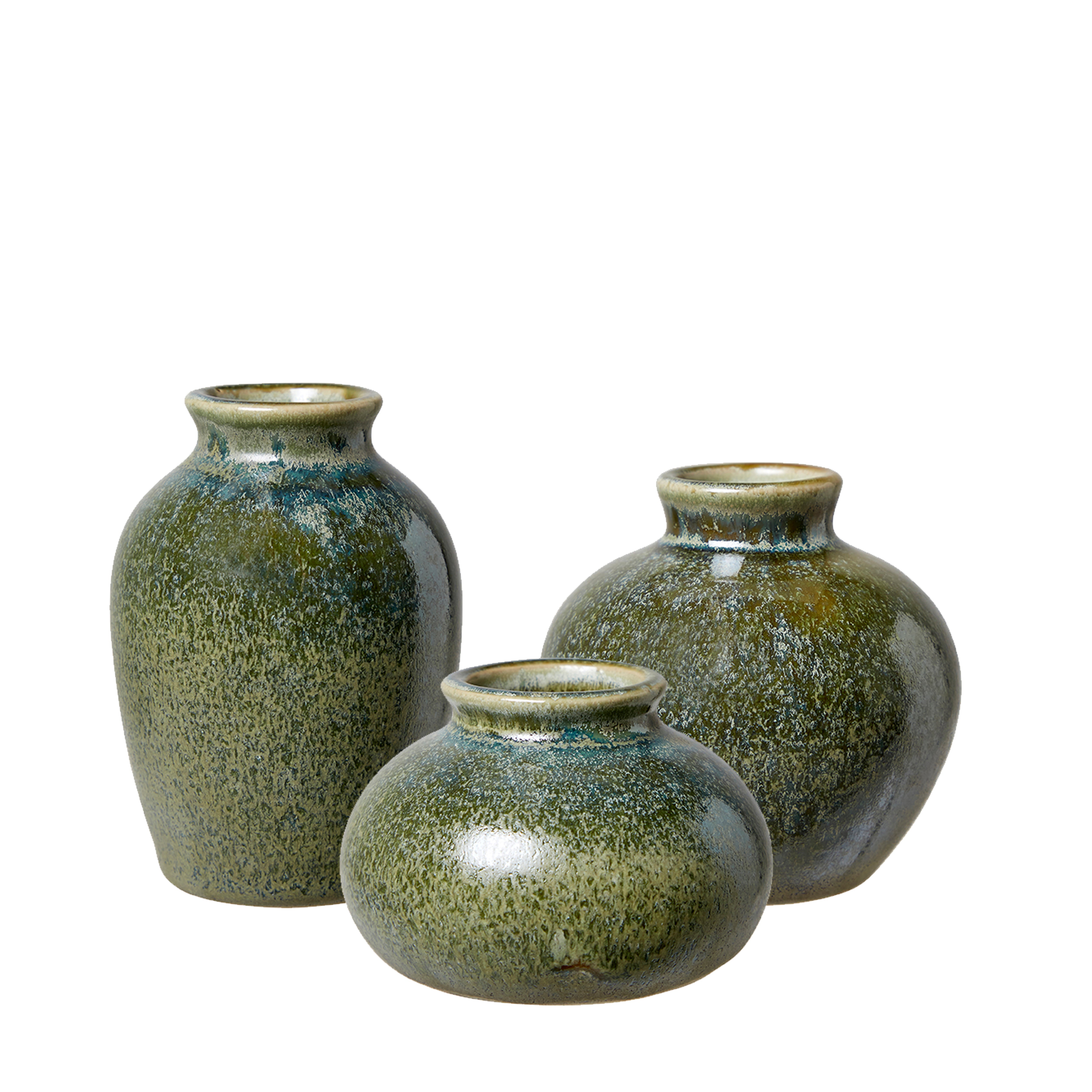 Eliora Green Mini Vases