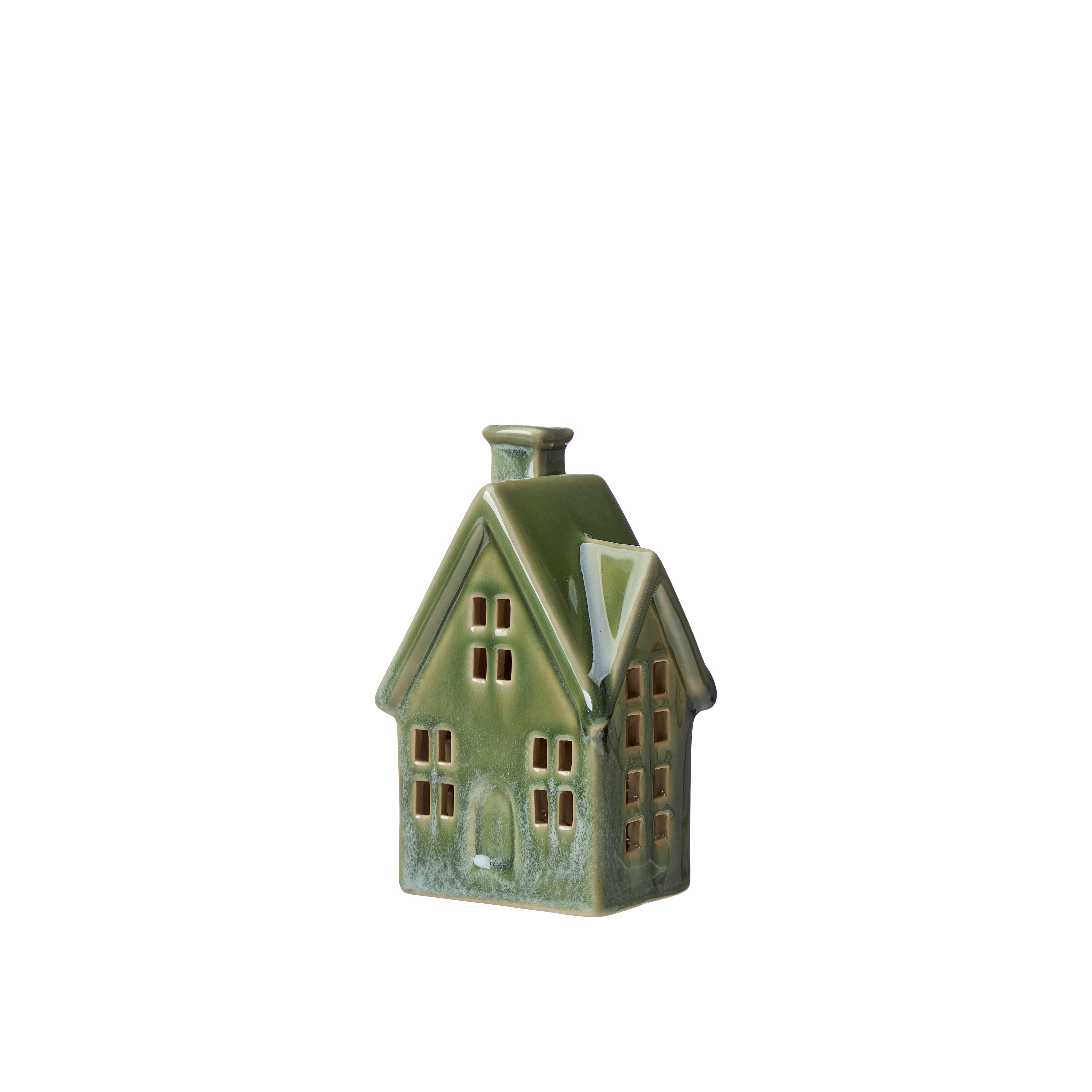 Wilma LED Green Melange Decorative Houses