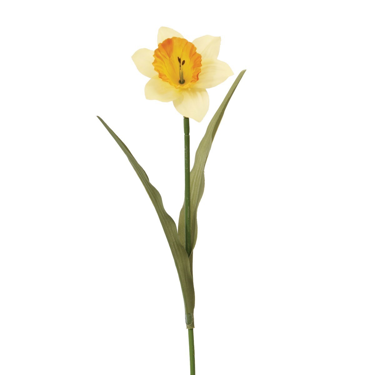 Faux Single Daffodil Stem