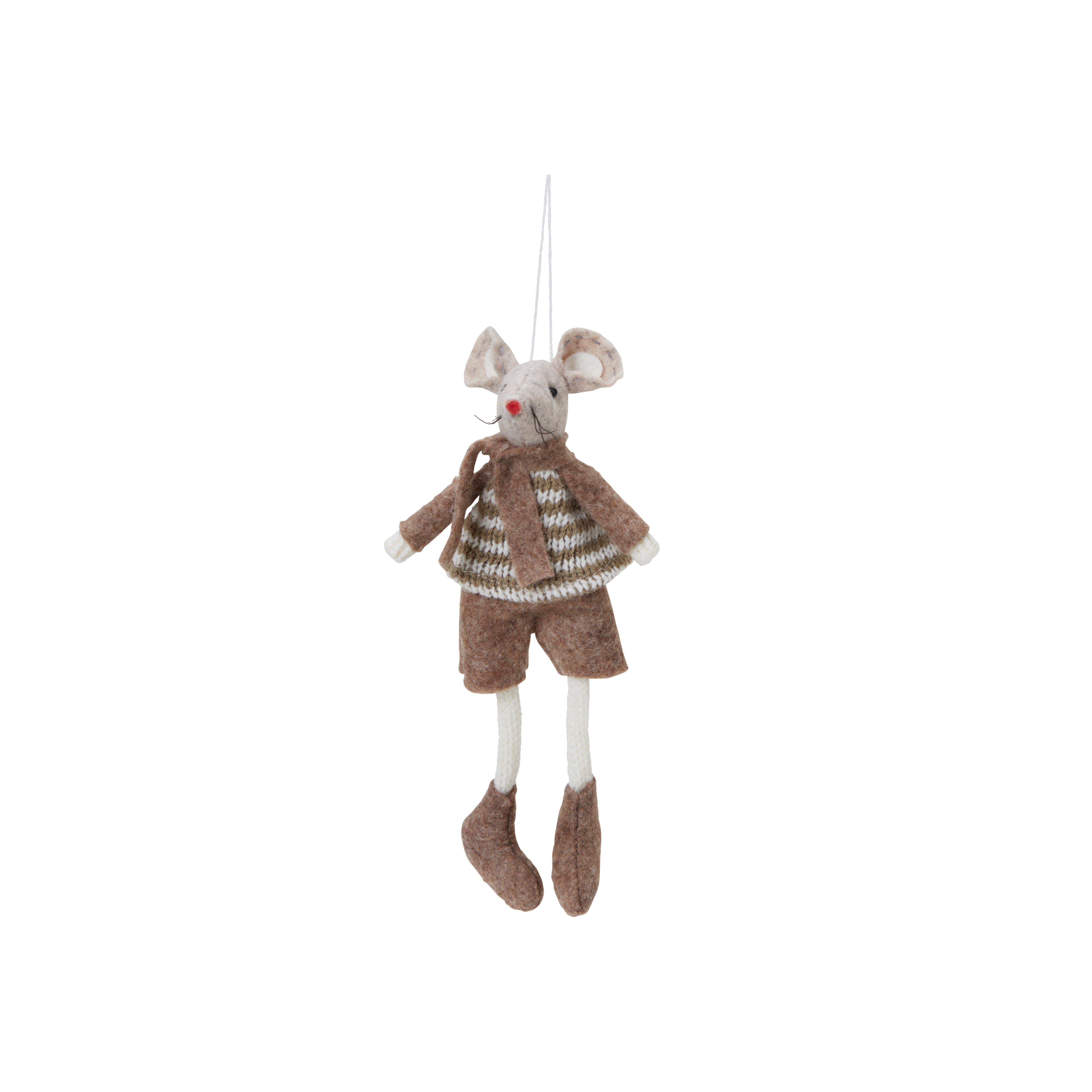 Sixten & Sally Brown Hanging Mice Decorations