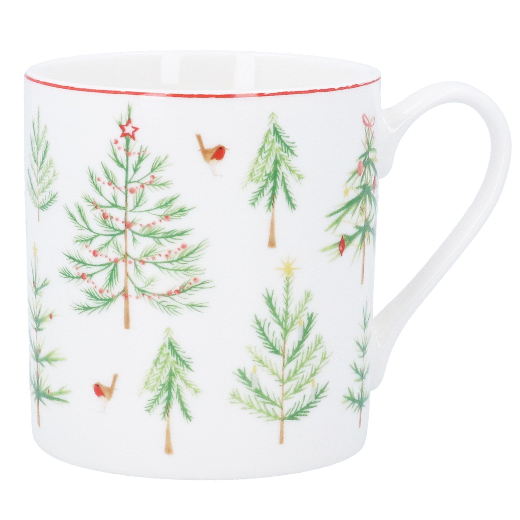 Christmas Trees China Mug