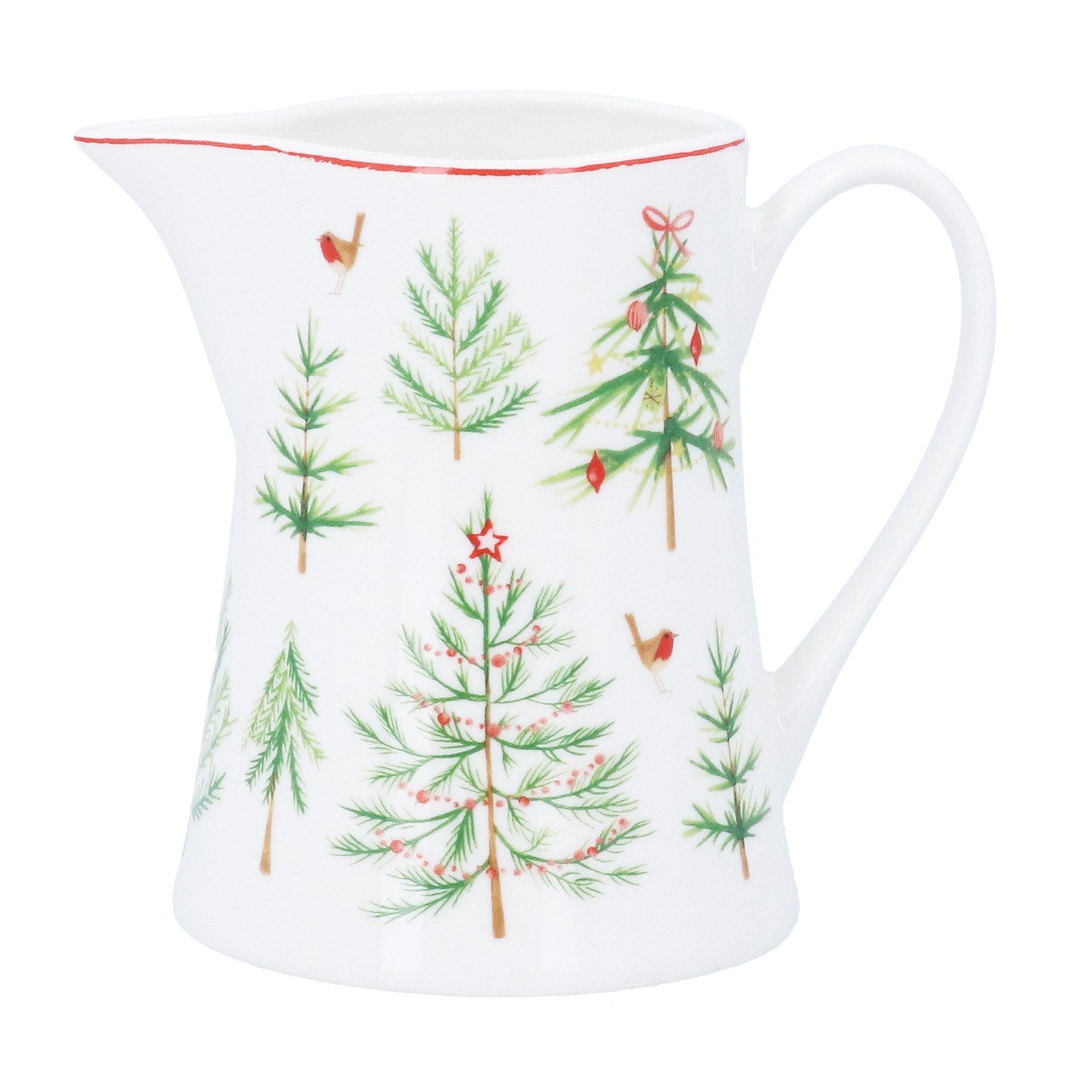 Christmas Tree China Jug