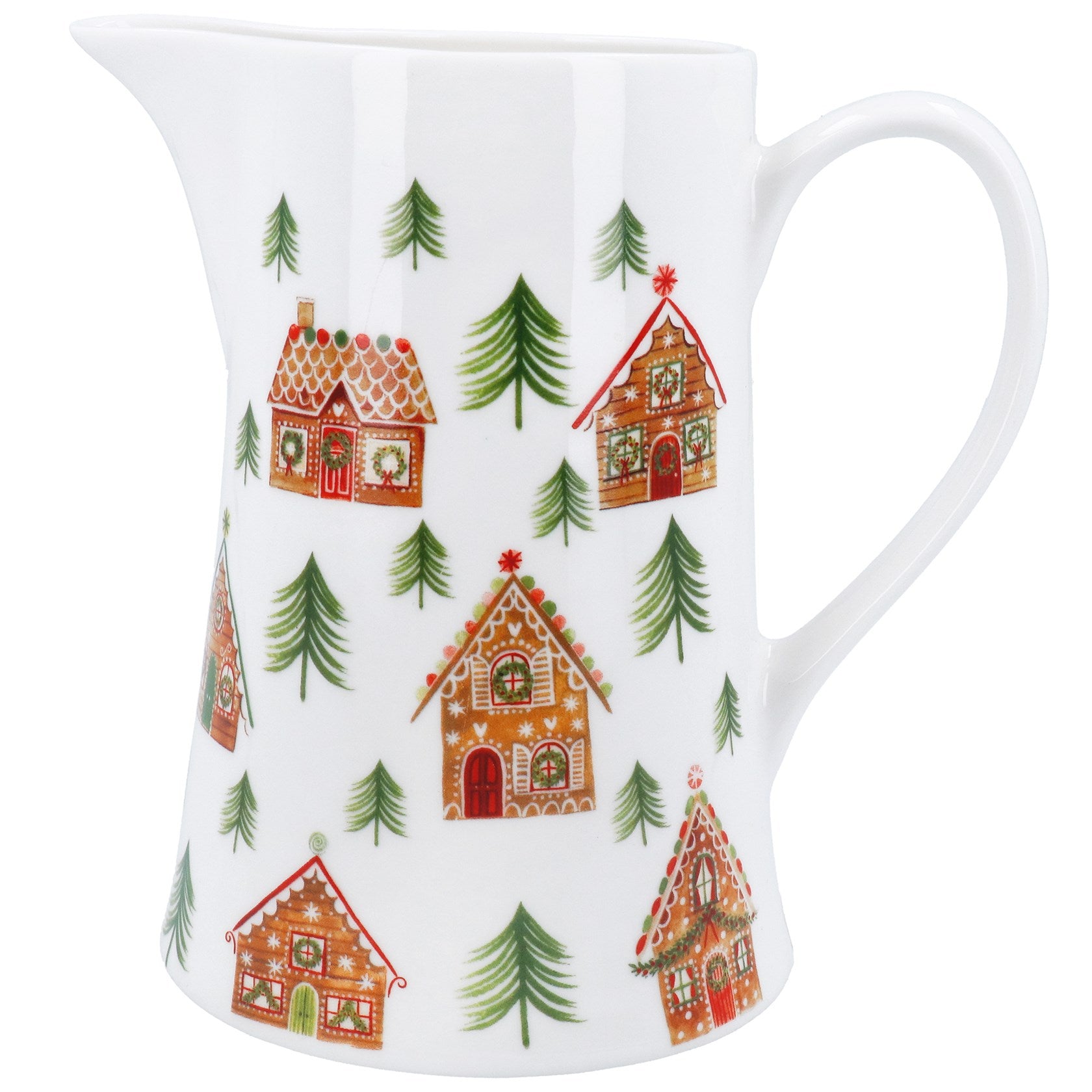 Gingerbread House Ceramic Jug - Medium