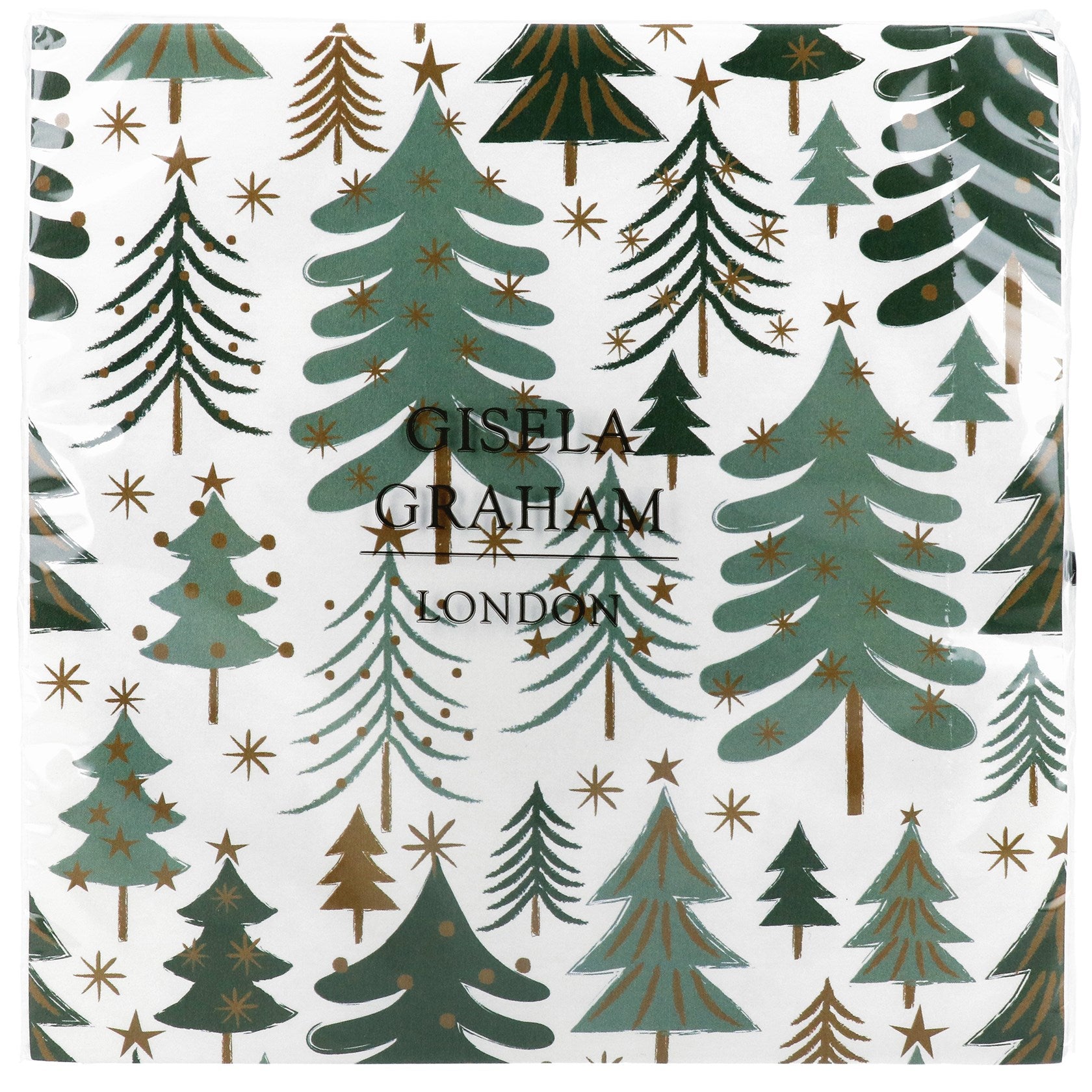 Christmas Trees Paper Napkins - Pack of 20