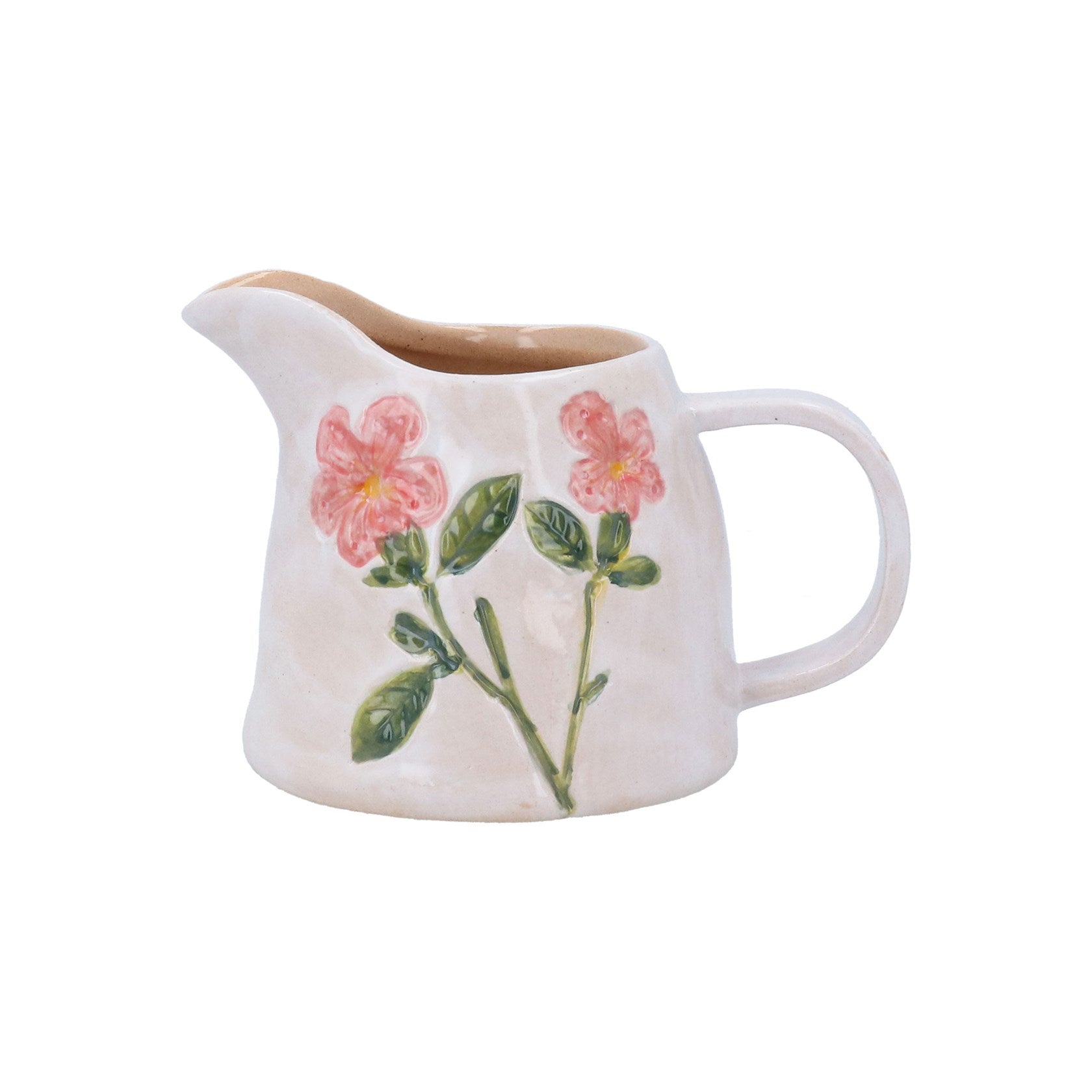 Meadow Flower Stoneware Milk Jug
