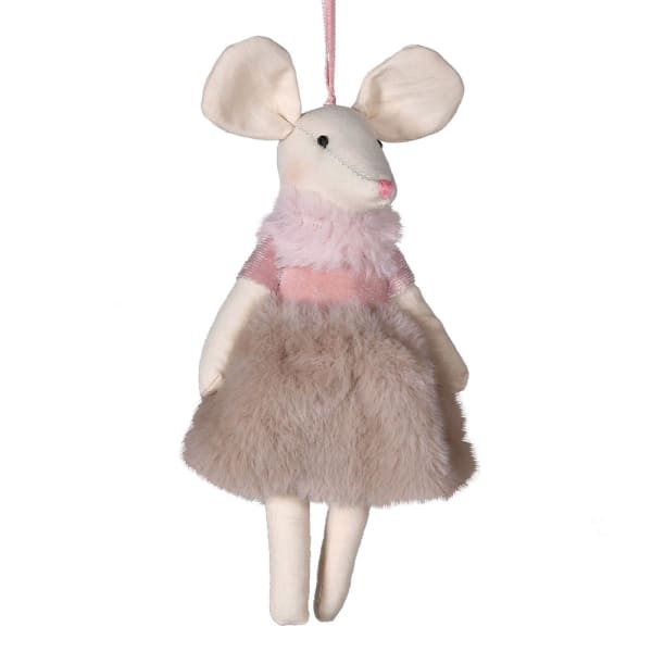 Pink Matilda Mouse Hanging Decoration
