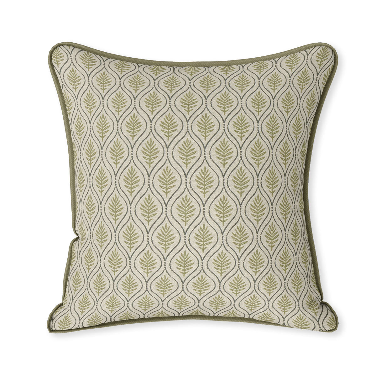 Calvia Olive Square Cushion