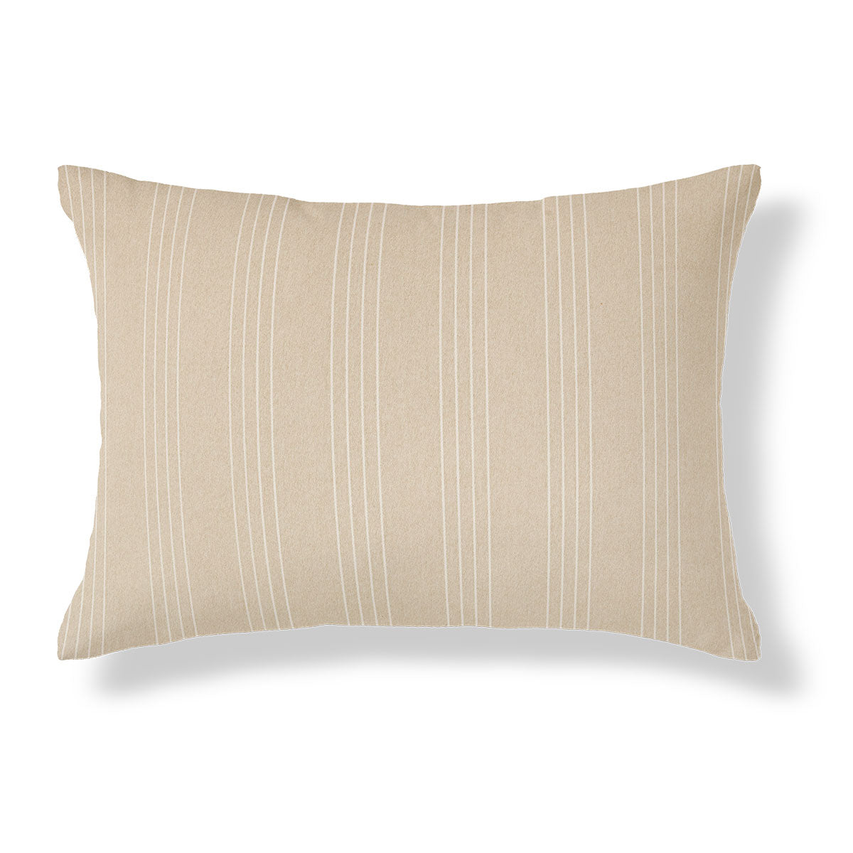 Cape Sand Neutral Stripe Rectangle Cushion