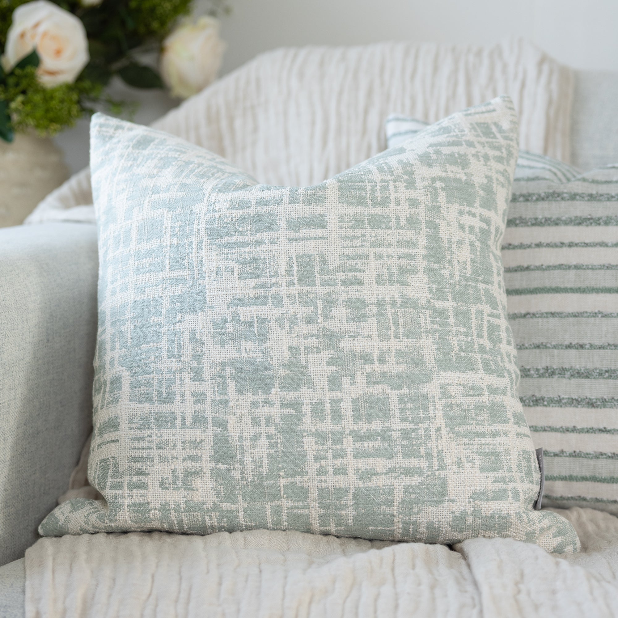 Carden Peppermint Cushion