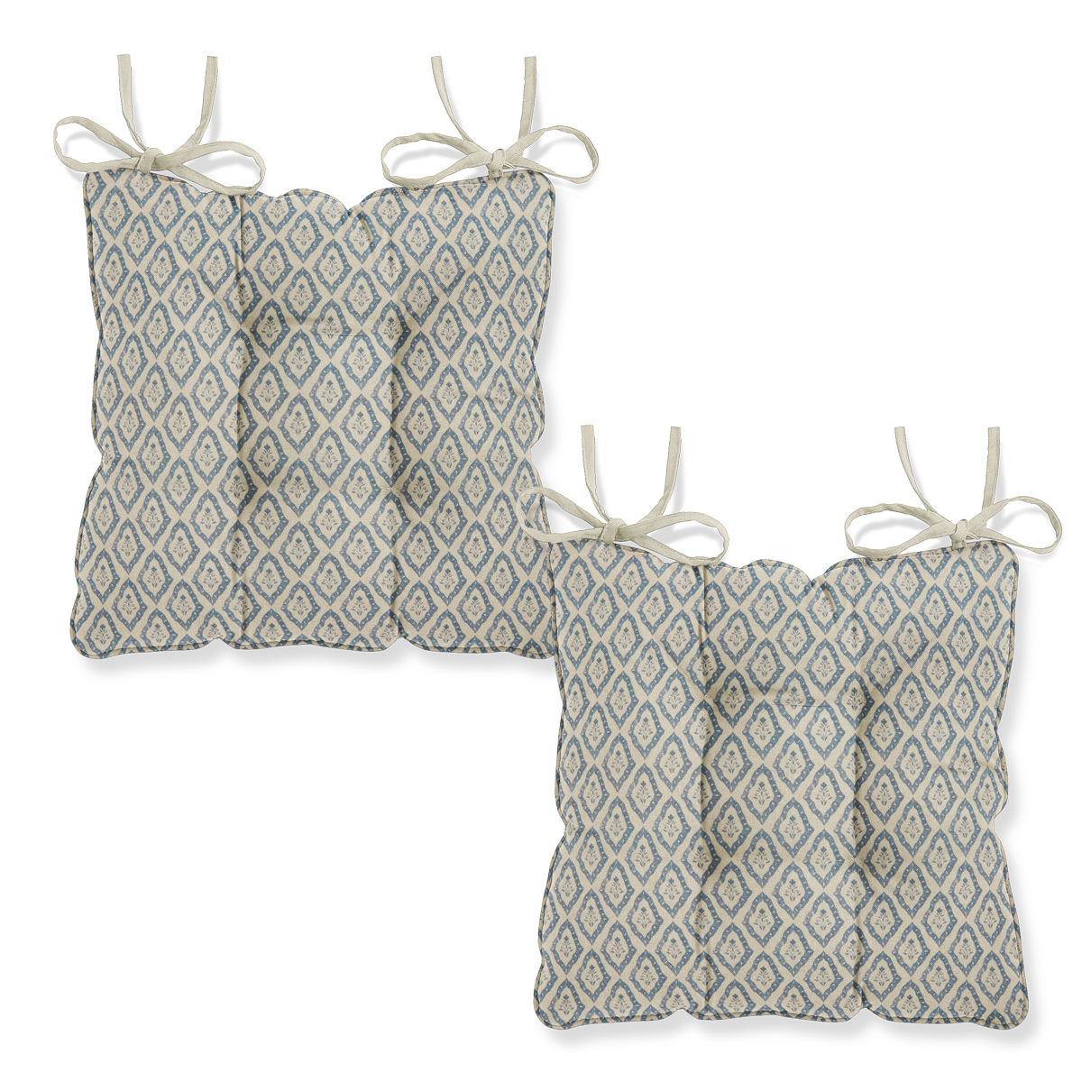 Celina Indigo Chair Seat Pad