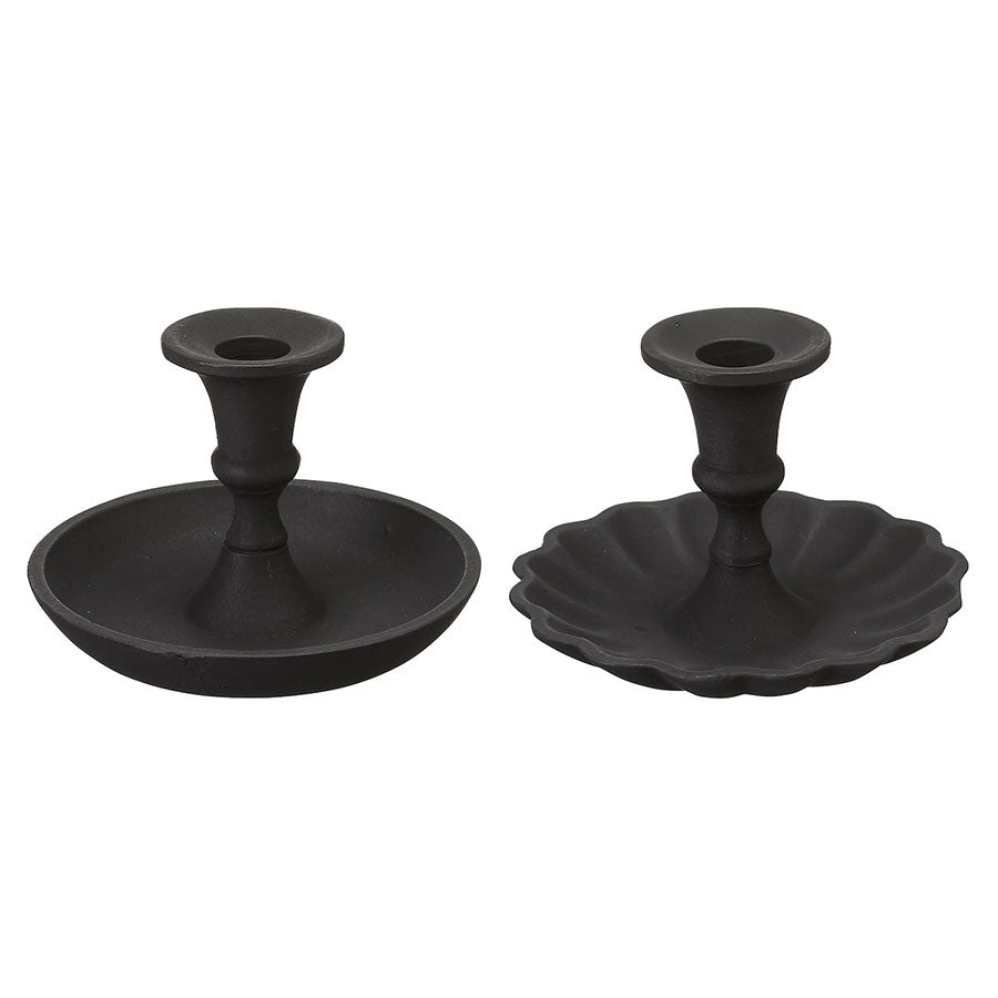 Cast Iron Minimal Candle Holder