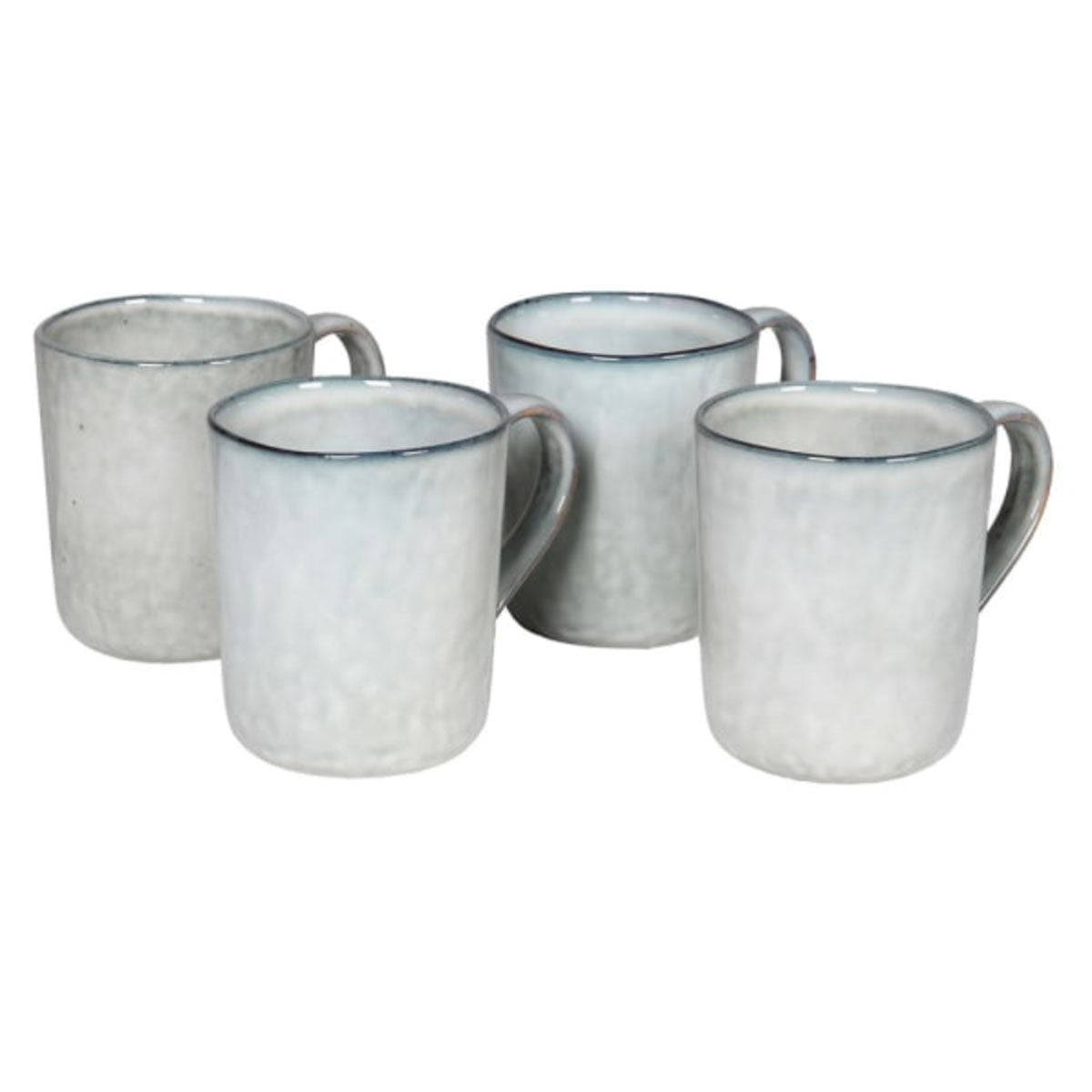 Set of 4 Flax Mugs
