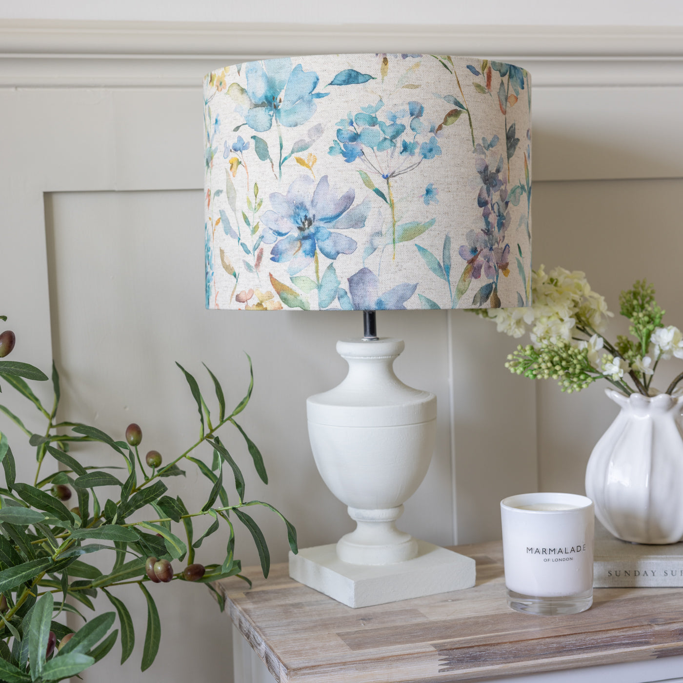 Giardino Peacock Drum Lampshade