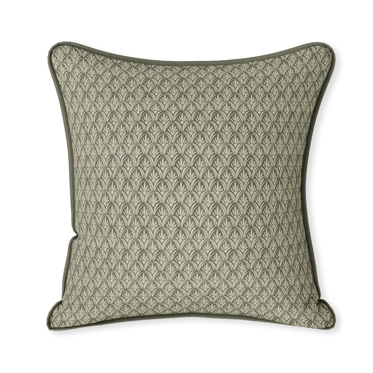 Mondrago Olive Square Cushion