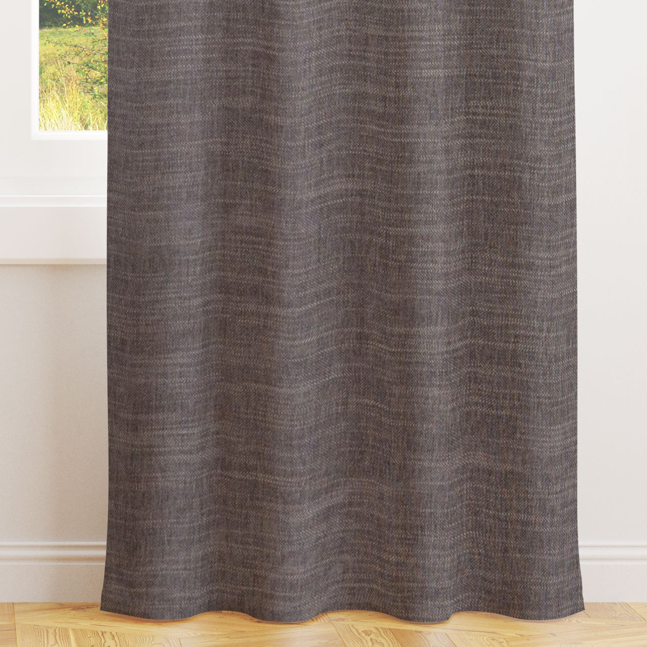 Moray Charcoal Curtains
