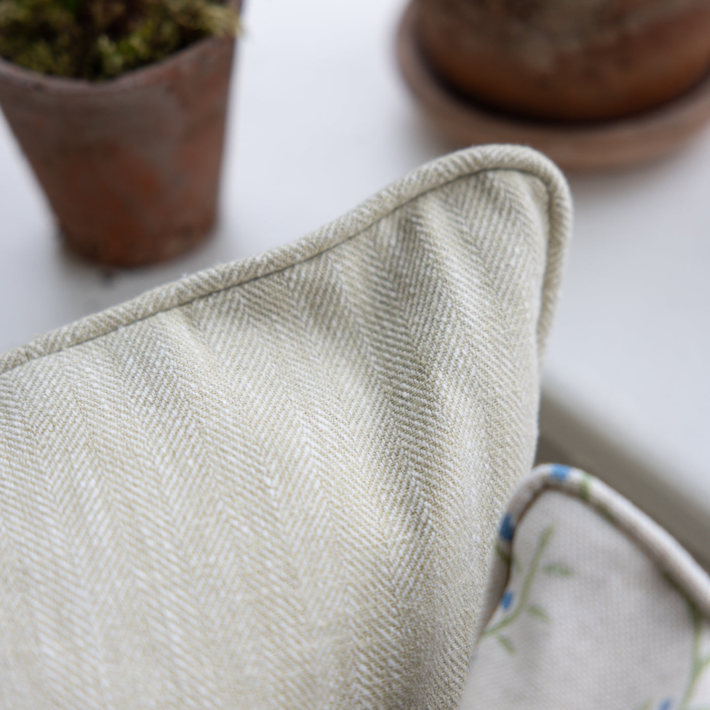 Martha Fennel Square Cushion