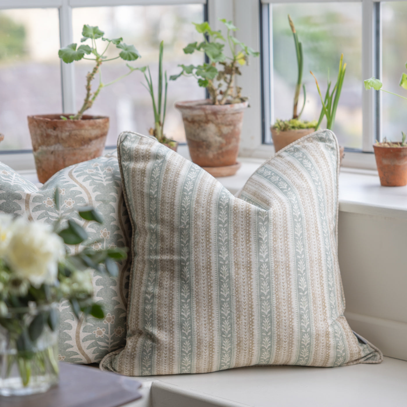 Marcel Duckegg Stripe Print Cushion