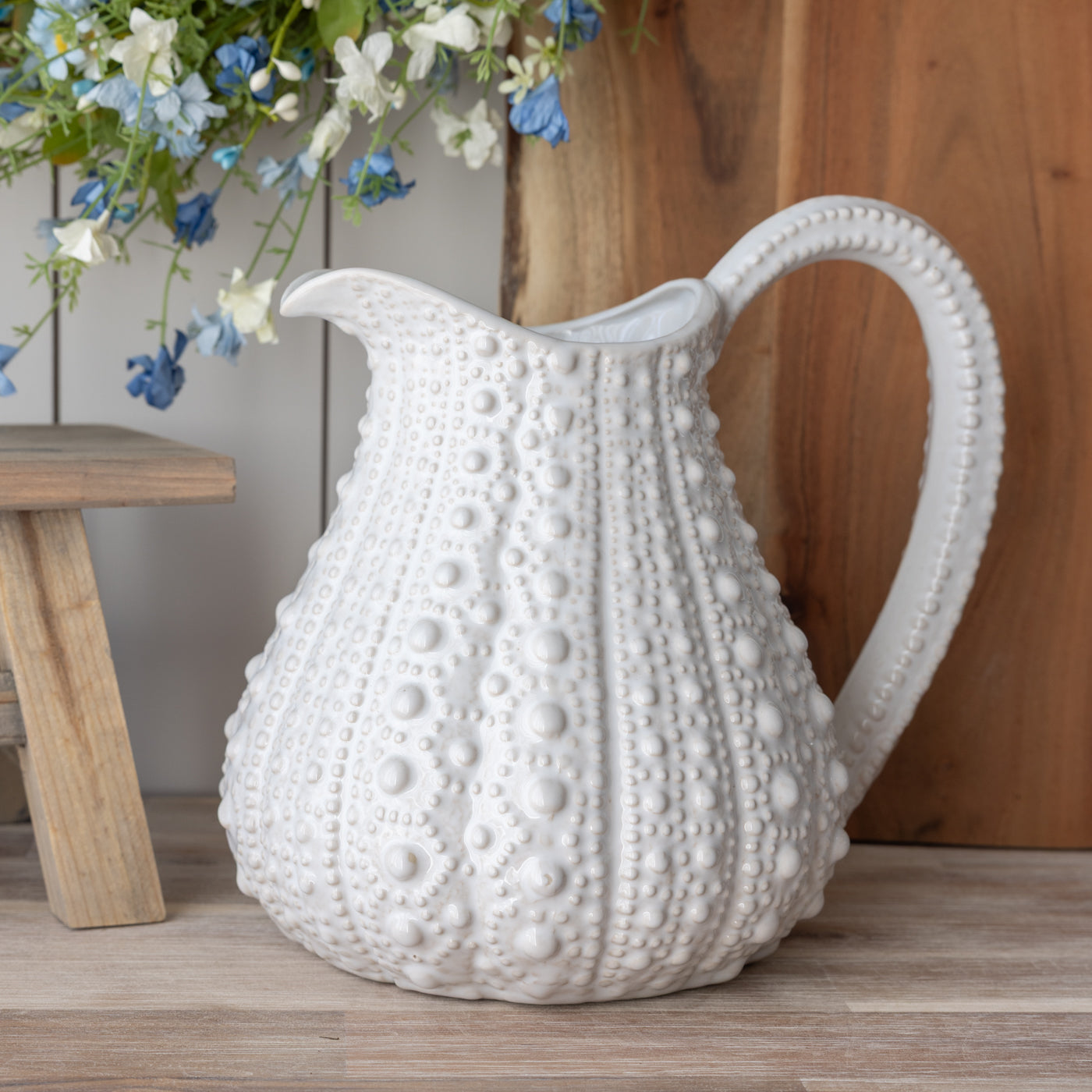 Off White Urchin Jug