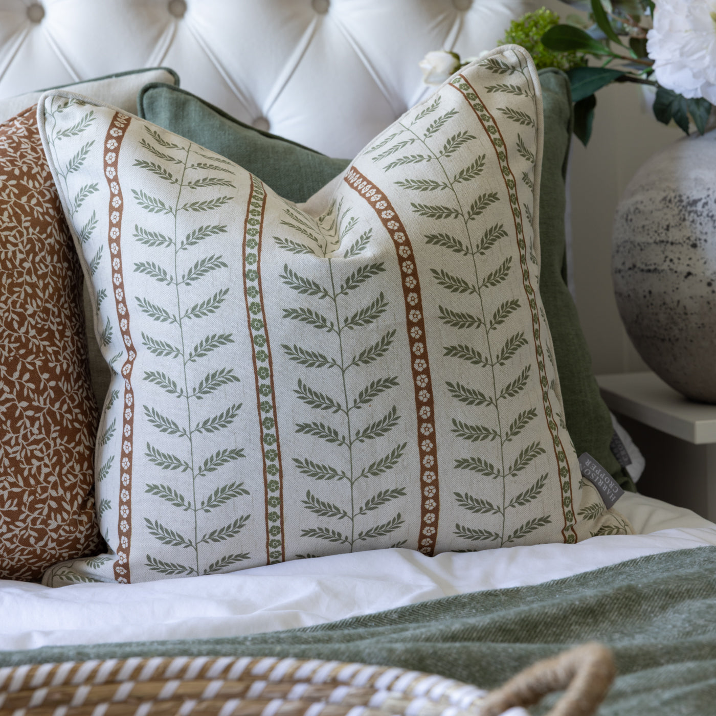 Suriane Spice Square Cushion