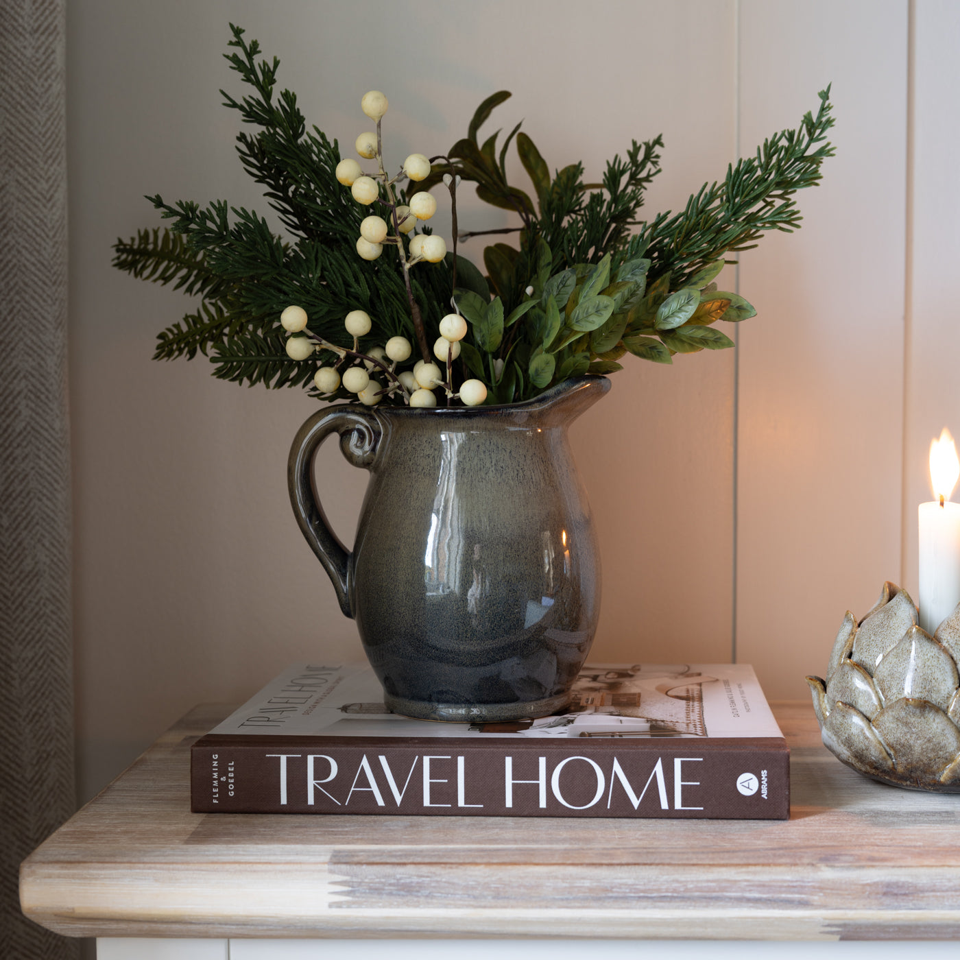 Olive Olpe Vase - Small