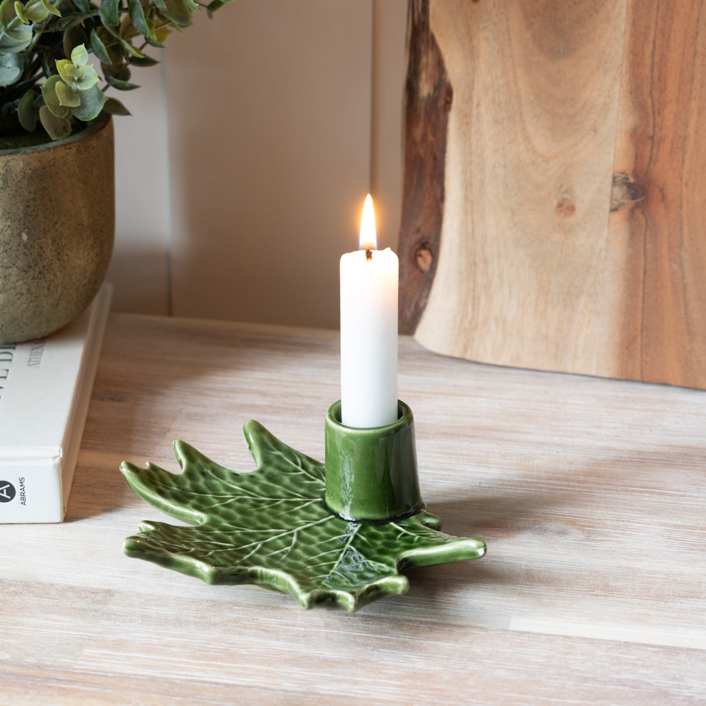 Maple Green Candleholder