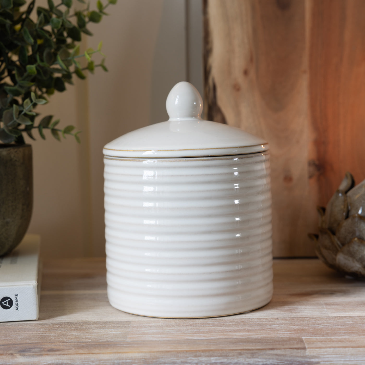 Off White MELANGE LINDSAY Jar