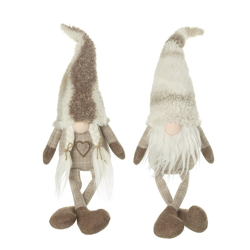 Brown & Cream Sitting Gonks