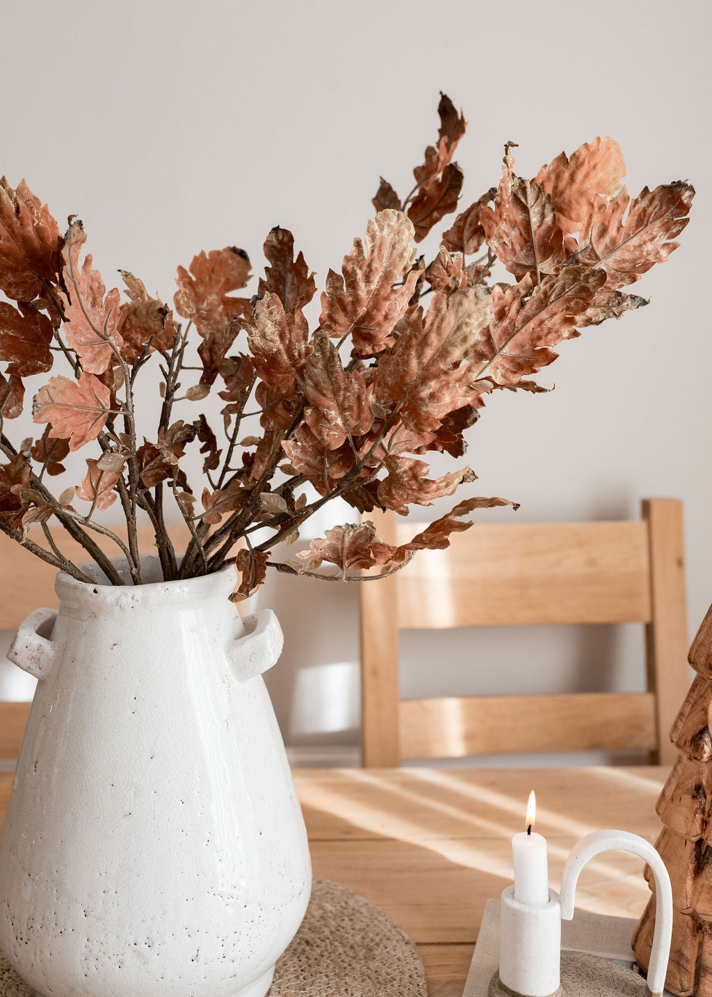 Faux Brown Perilla Spray