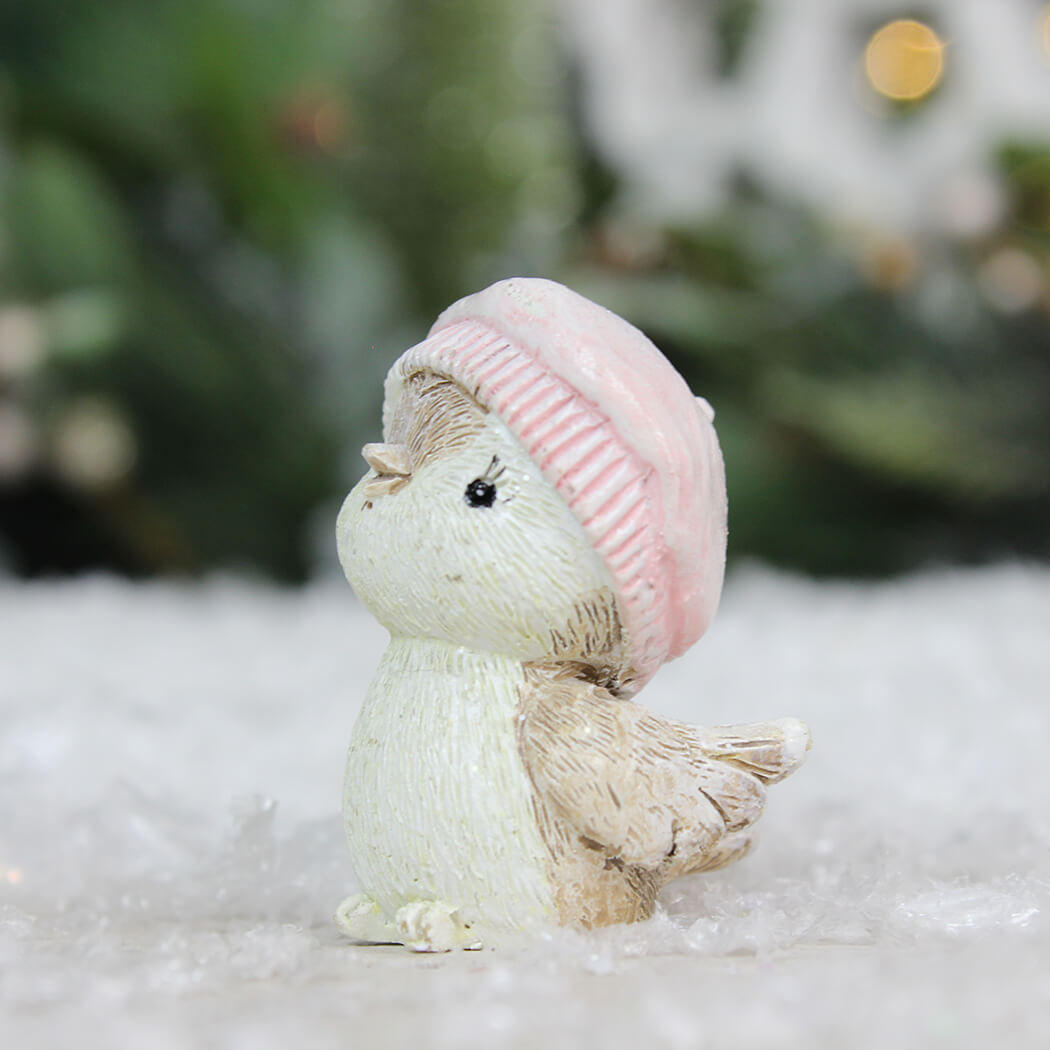 Christmas Birds with Hat Ornaments