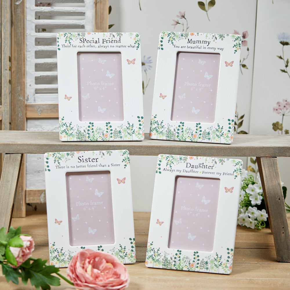 Family Memories Ceramic Photo Frame