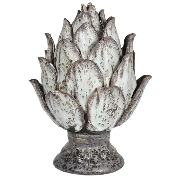 Small Distressed Ceramic Artichoke