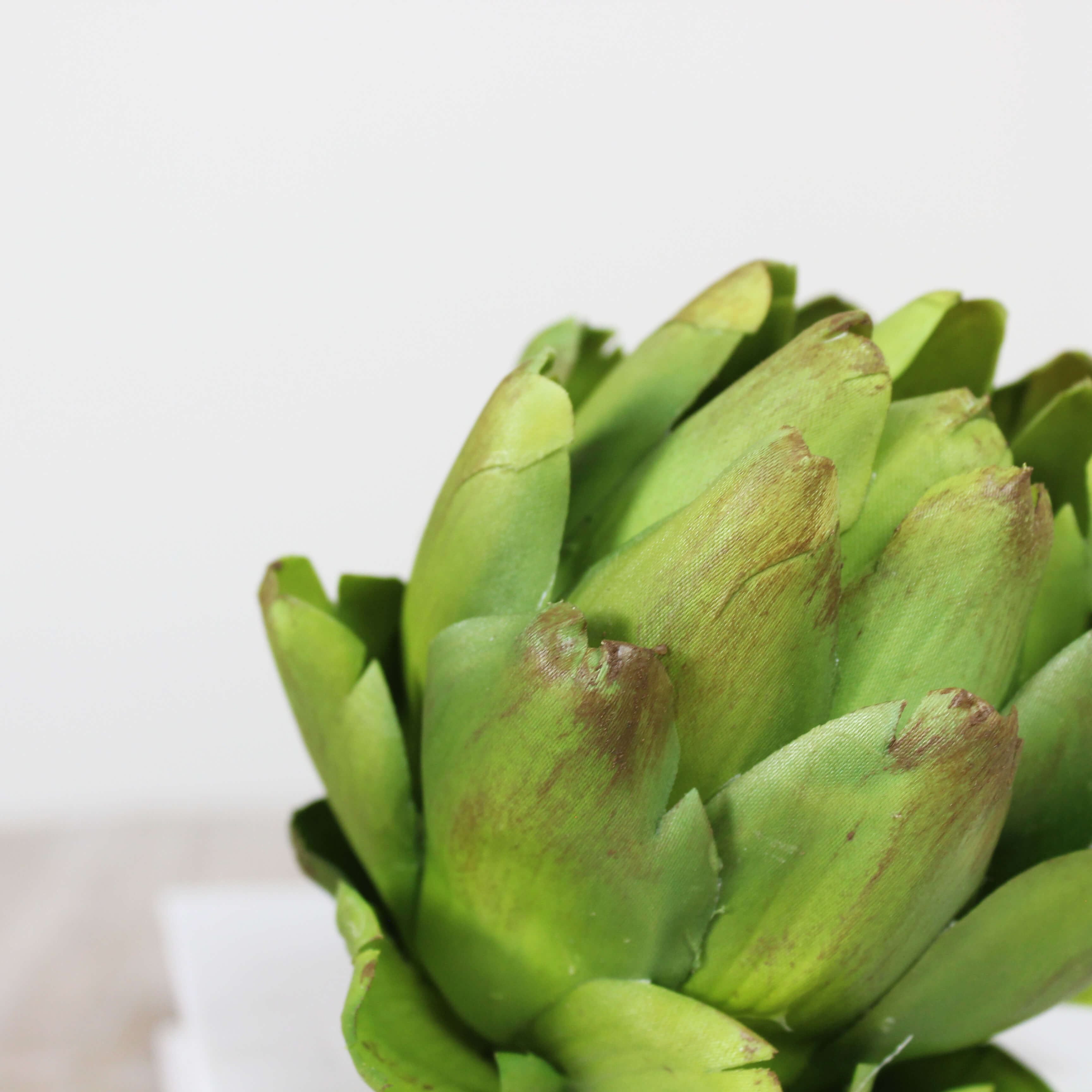 Artificial Green Artichoke Head Decoration