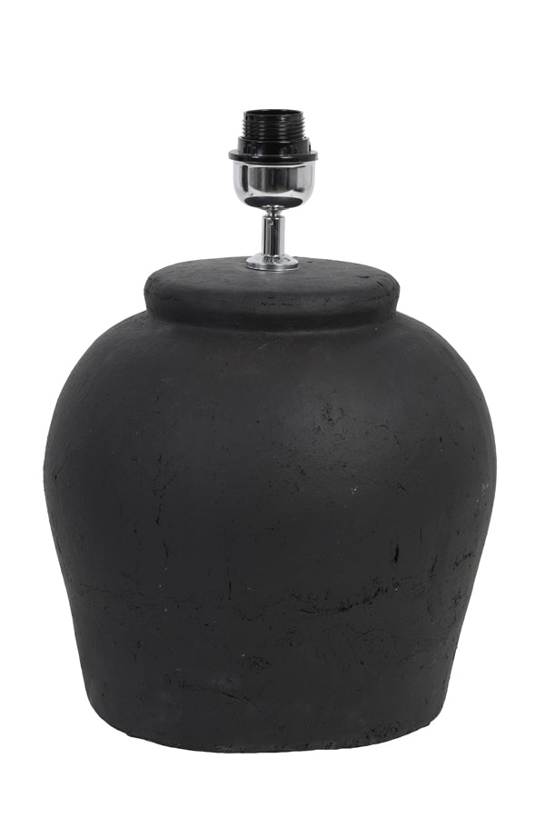 Etna Matt Black Lamp Base