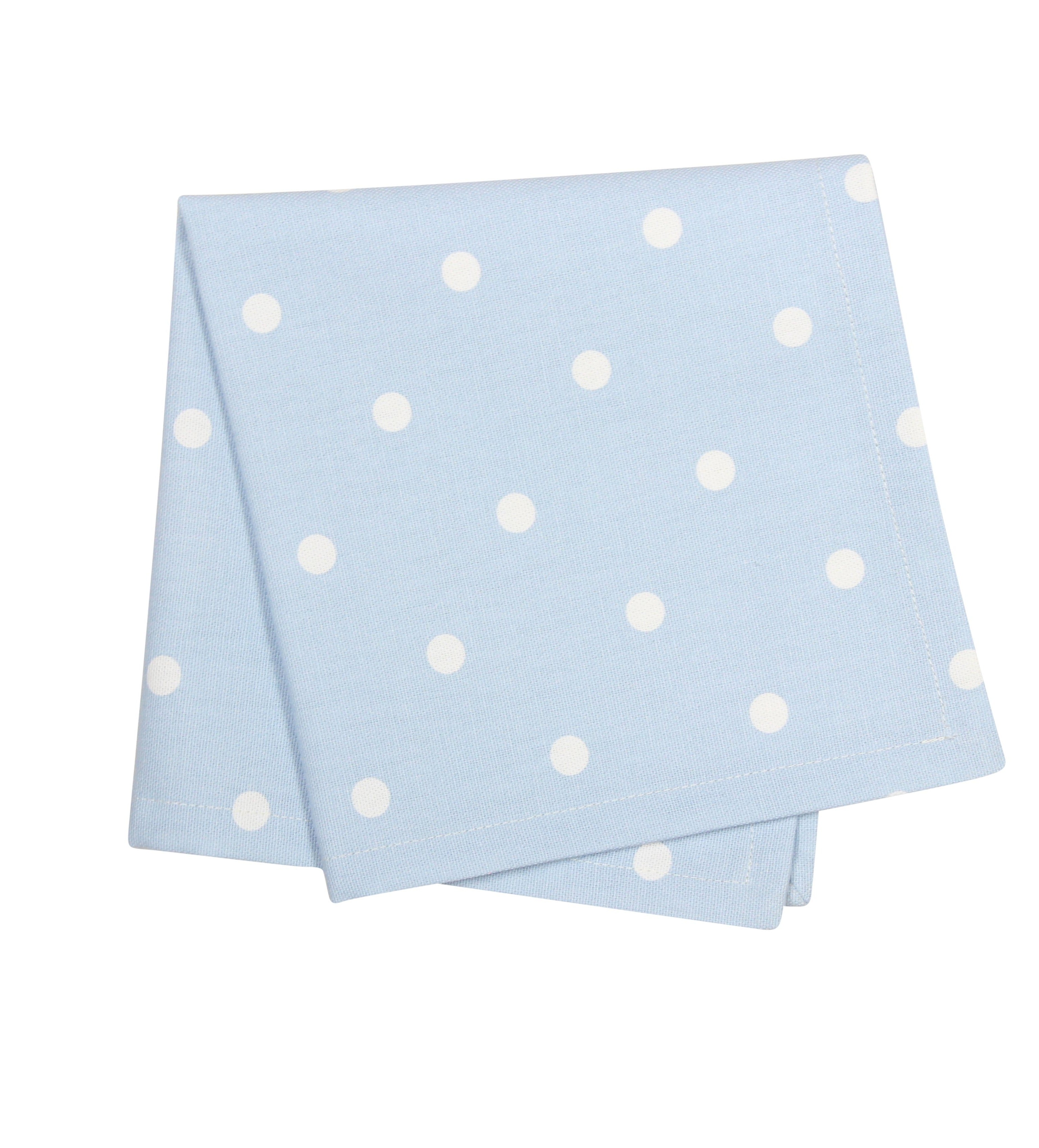 Dotty Powder Blue Napkins
