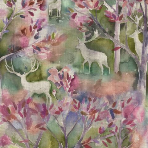 Seneca Forest Spring Curtains