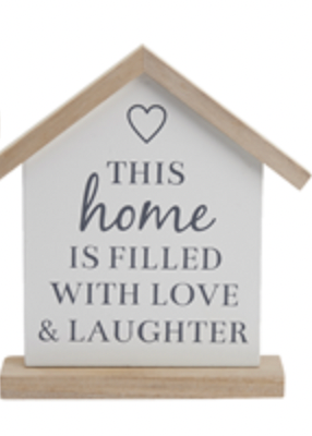 House Shaped Home Signs