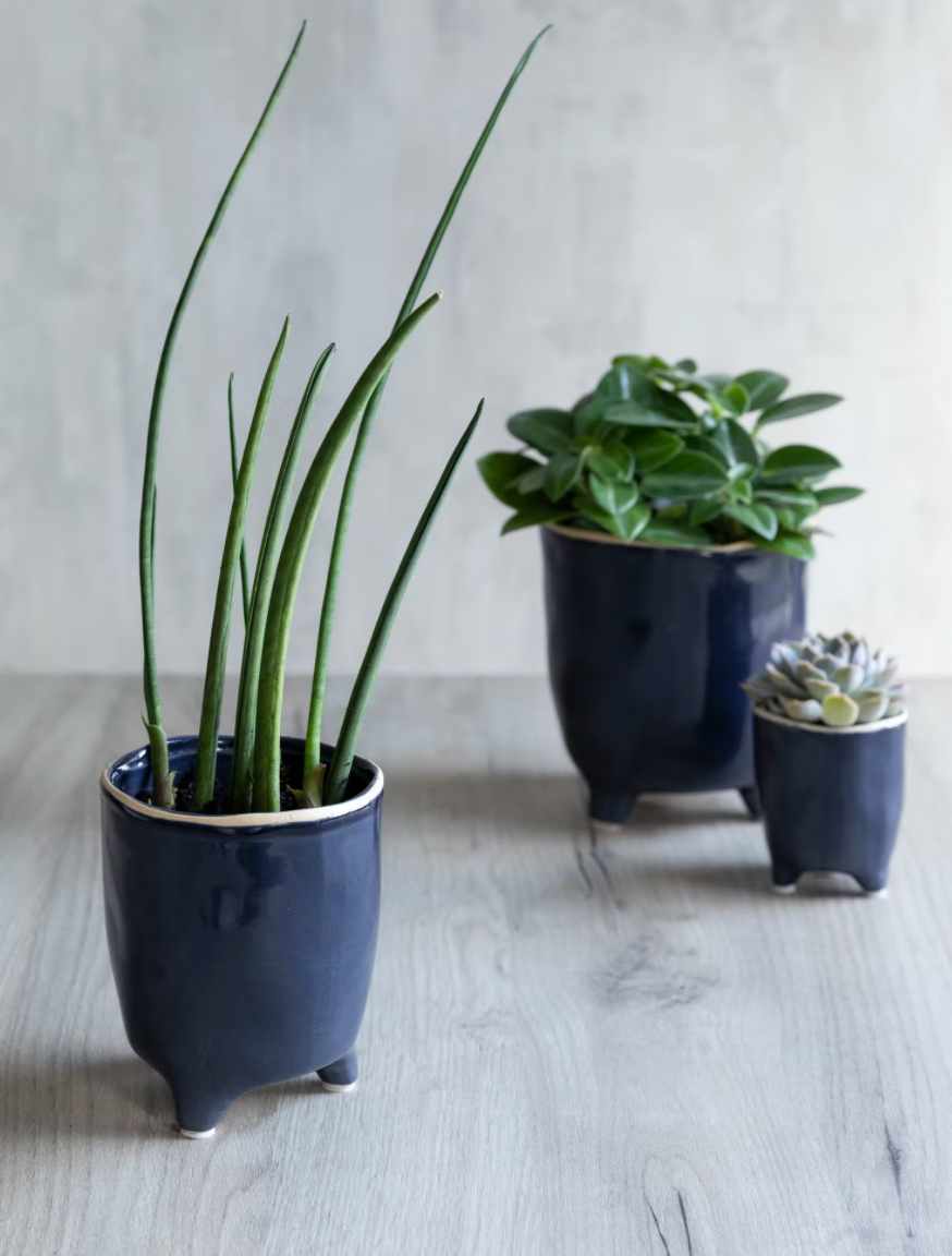 Ceramic Ink Positano Pot Small