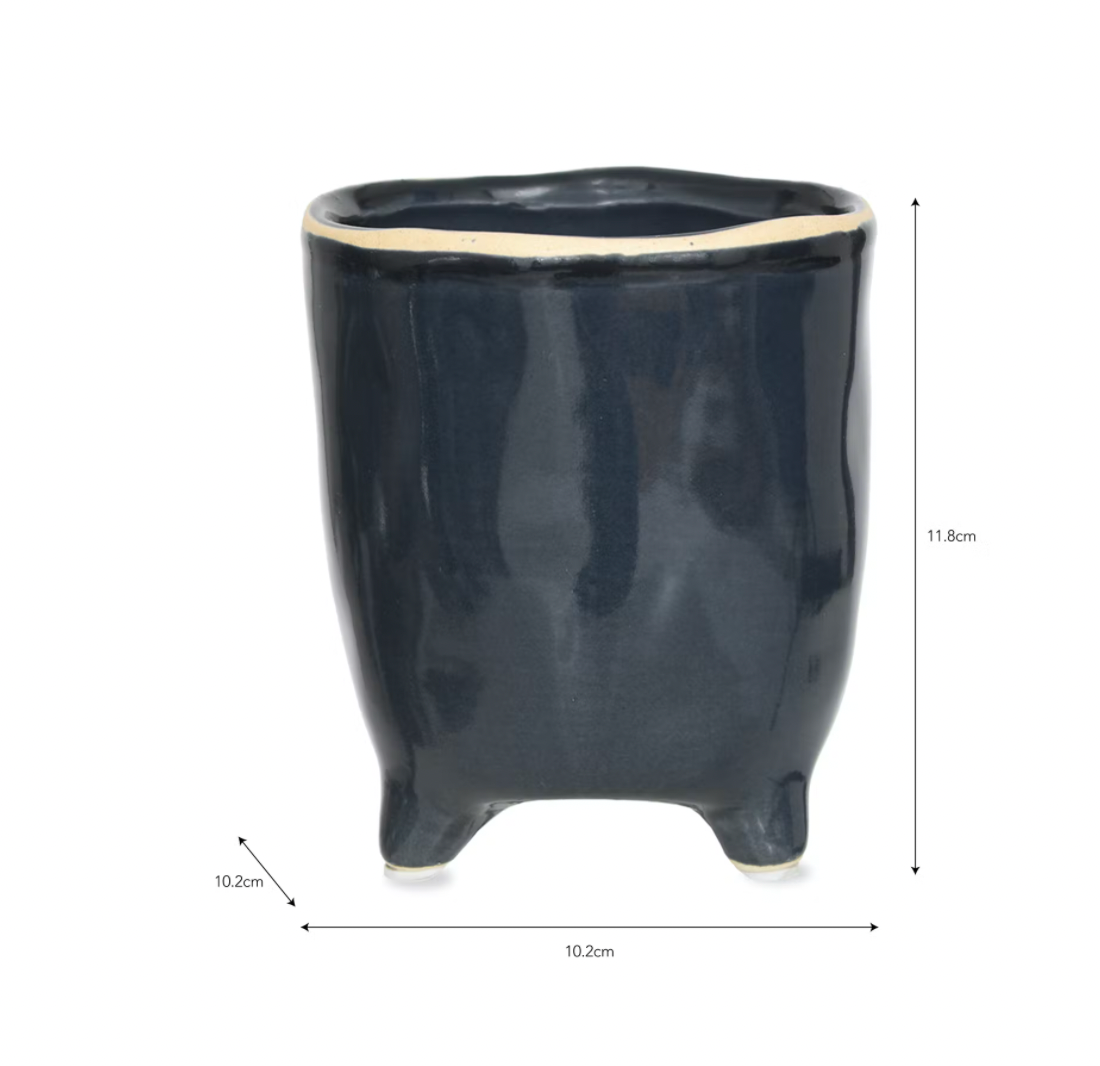 Ceramic Ink Positano Pot Small