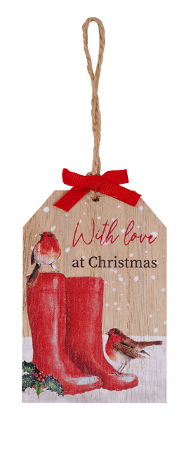 Sentiment Christmas Tag