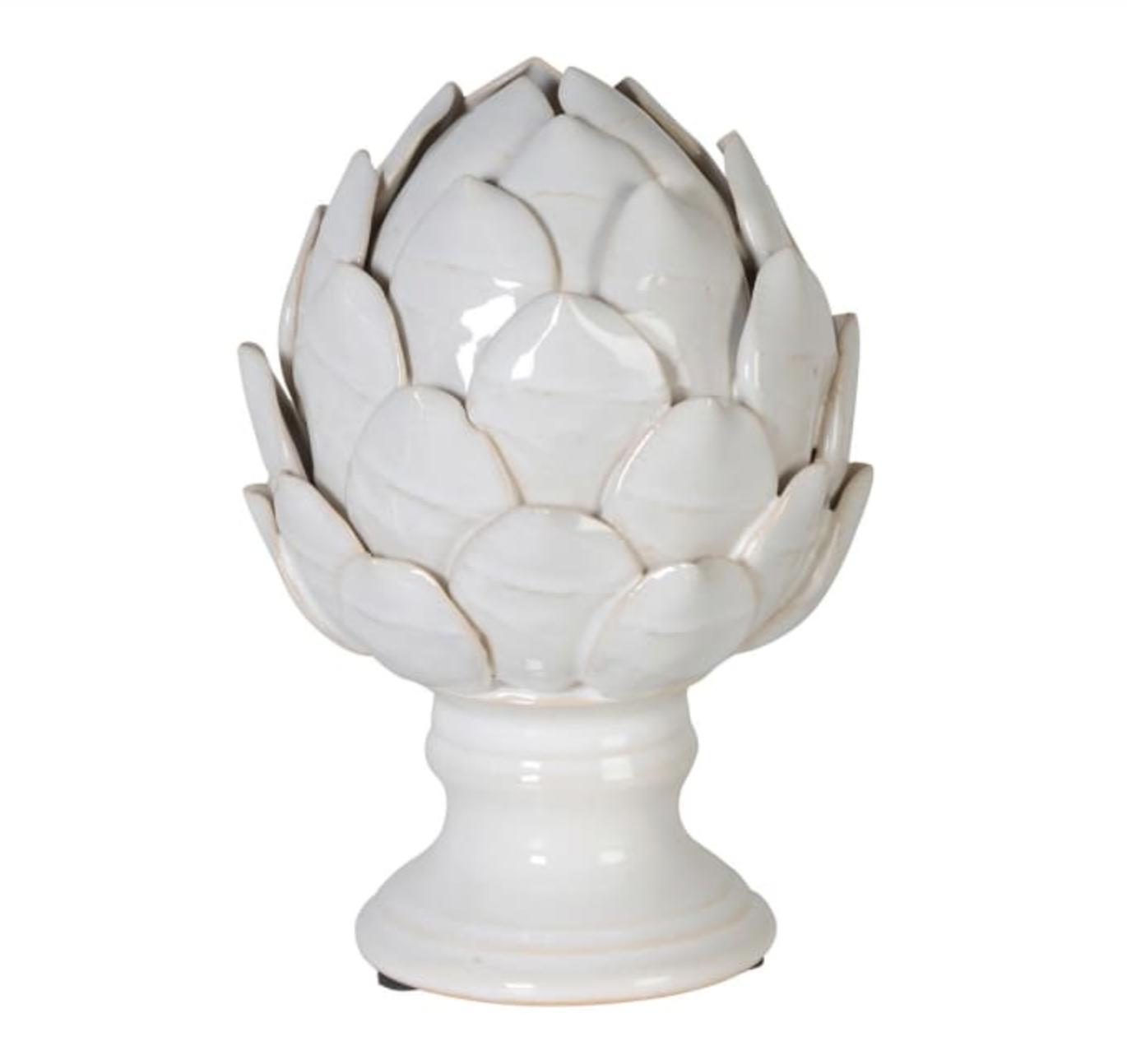 Small White Artichoke On Stand