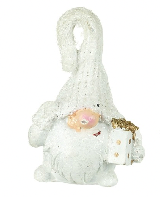 Small Gonks In White Hats Ornament