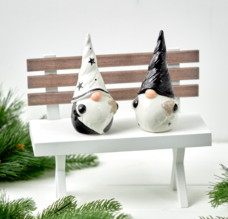 Small Black & White Gonk