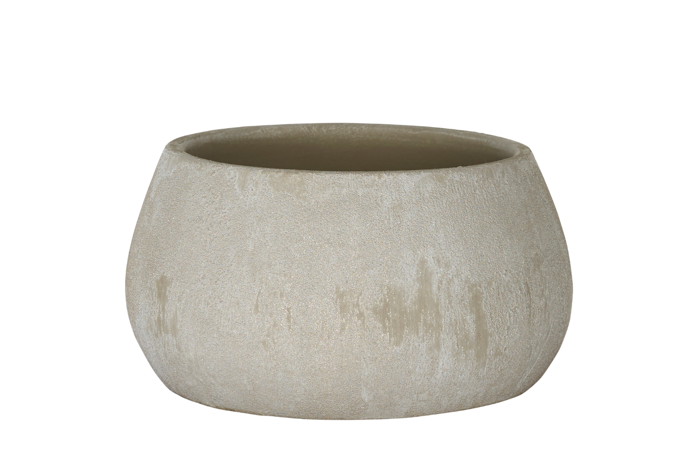 Zita Beige Terracotta Planter