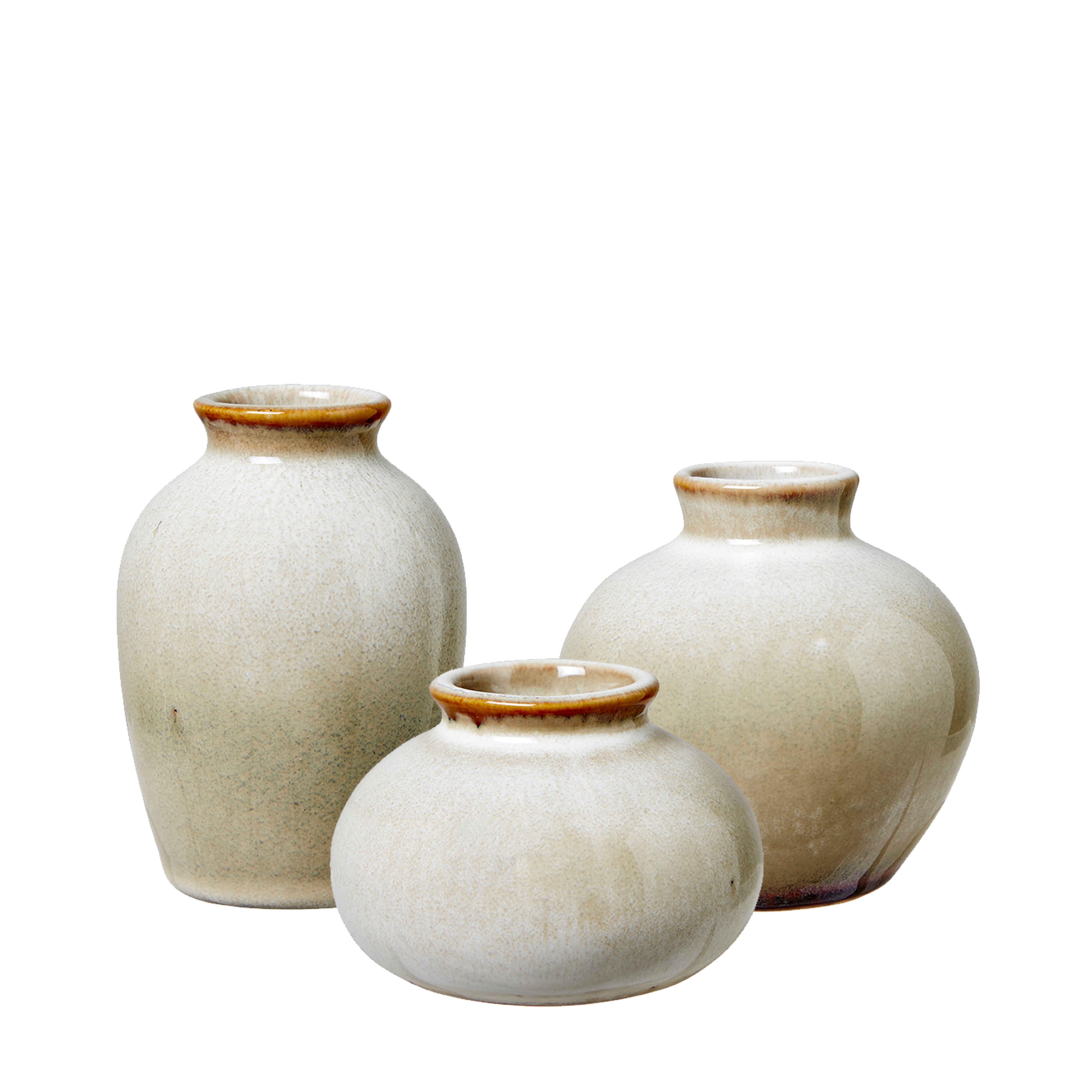 Eliora White Mini Vases