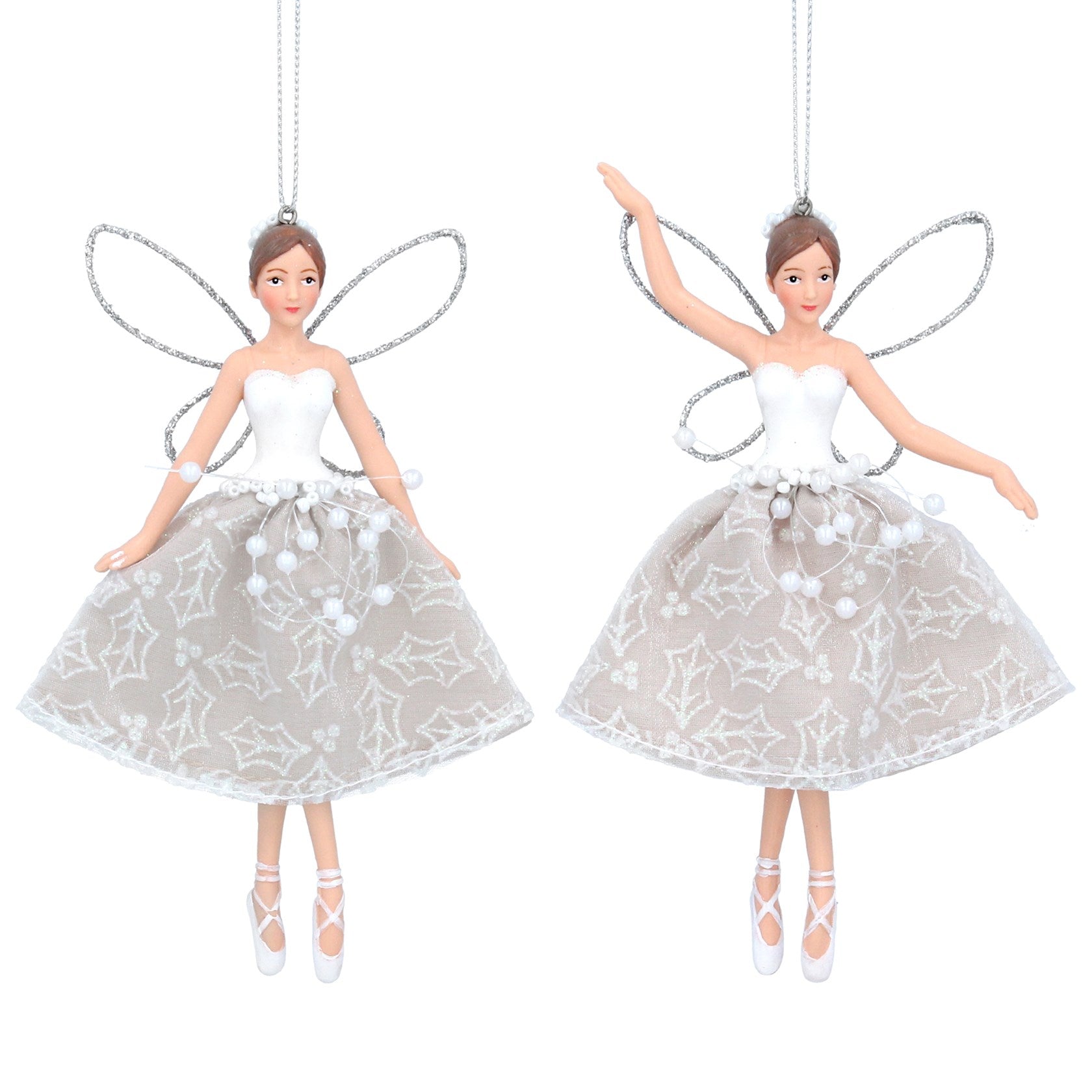 Resin Fairy with Hessian Skirt Decoration