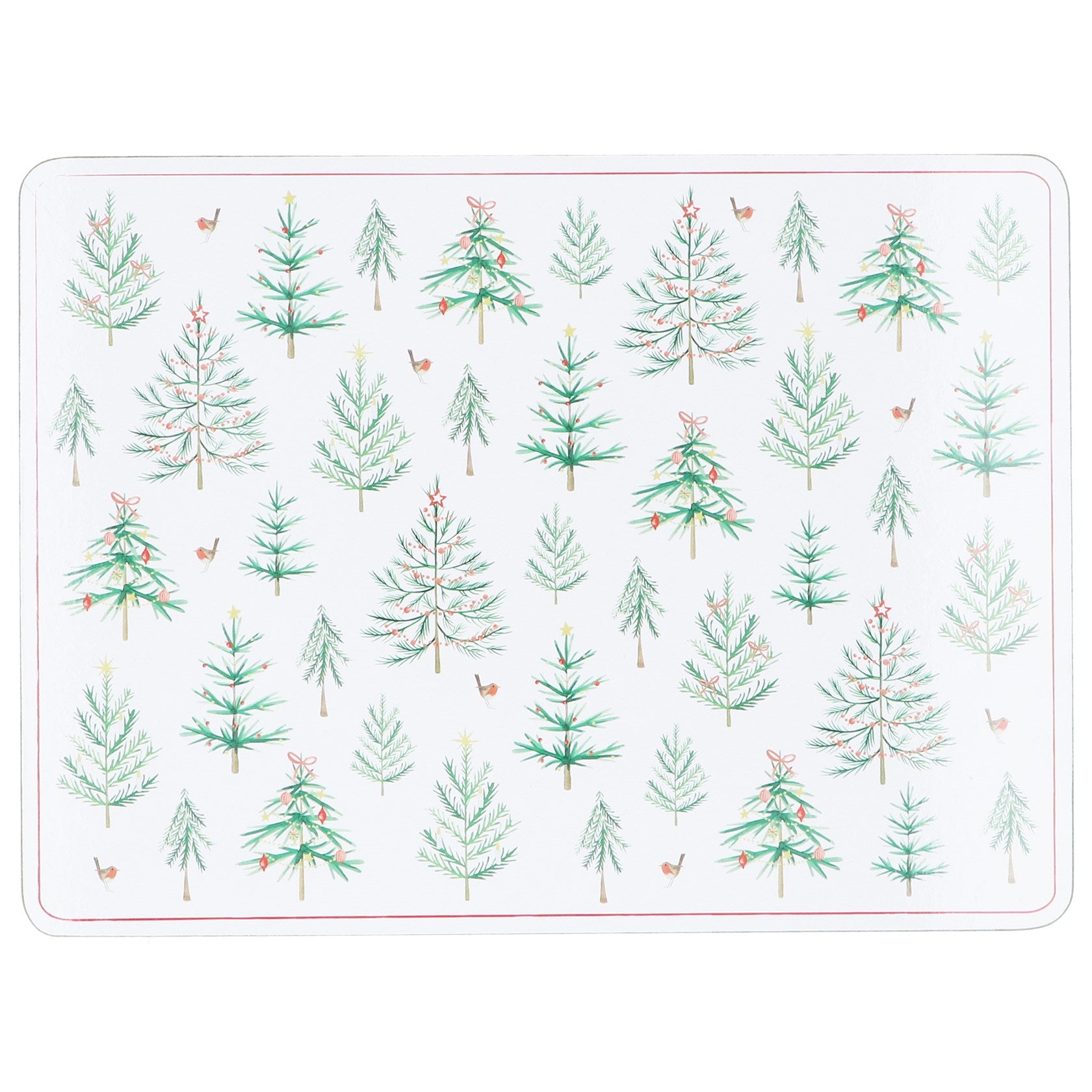 Christmas Tree Placemats - Pack of 4