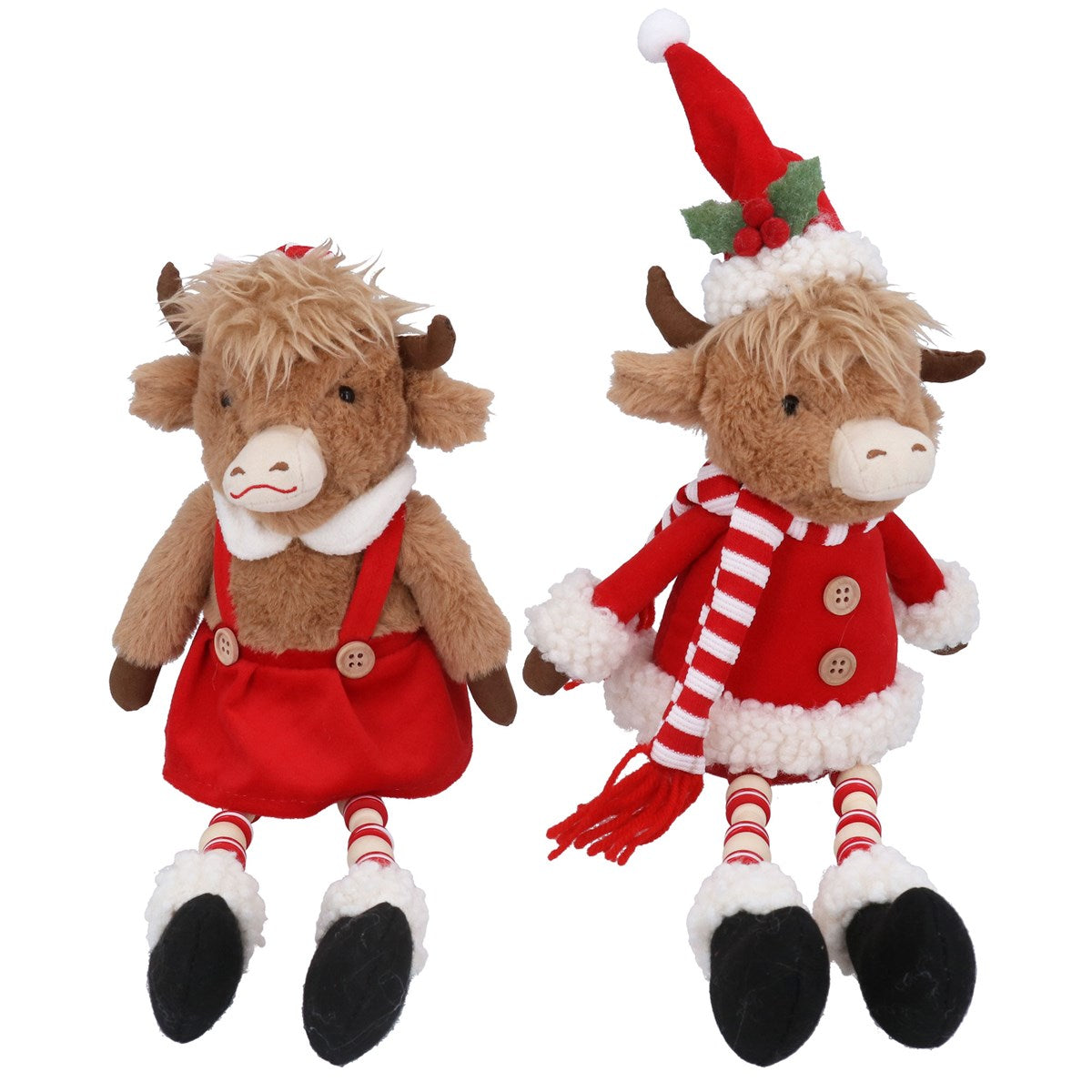 Highland Cow Fluffy Shelf Sitter