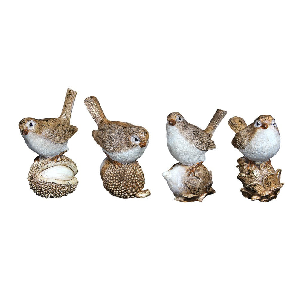 Sparkling Bird Ornaments