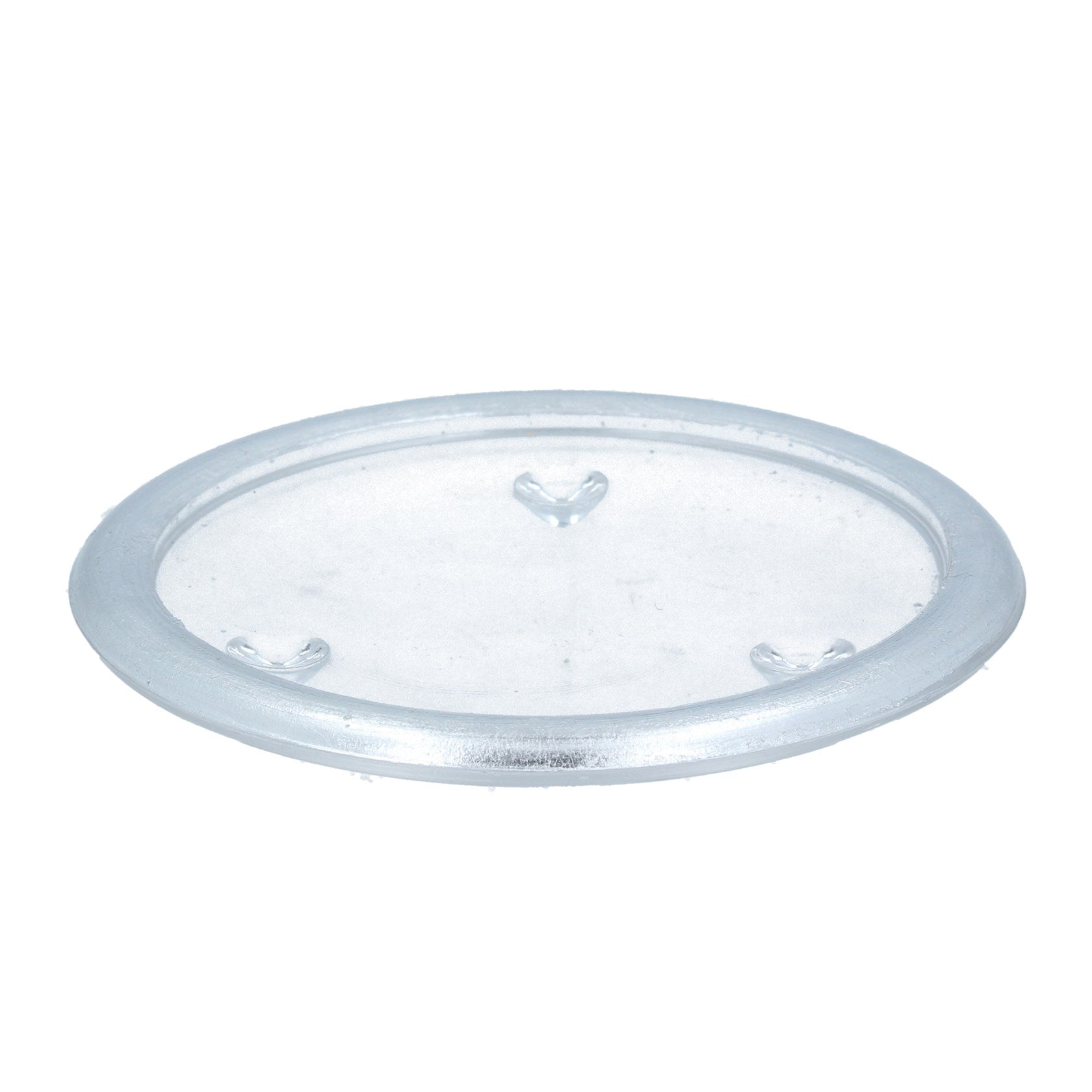 Silver Glass Candle Stand