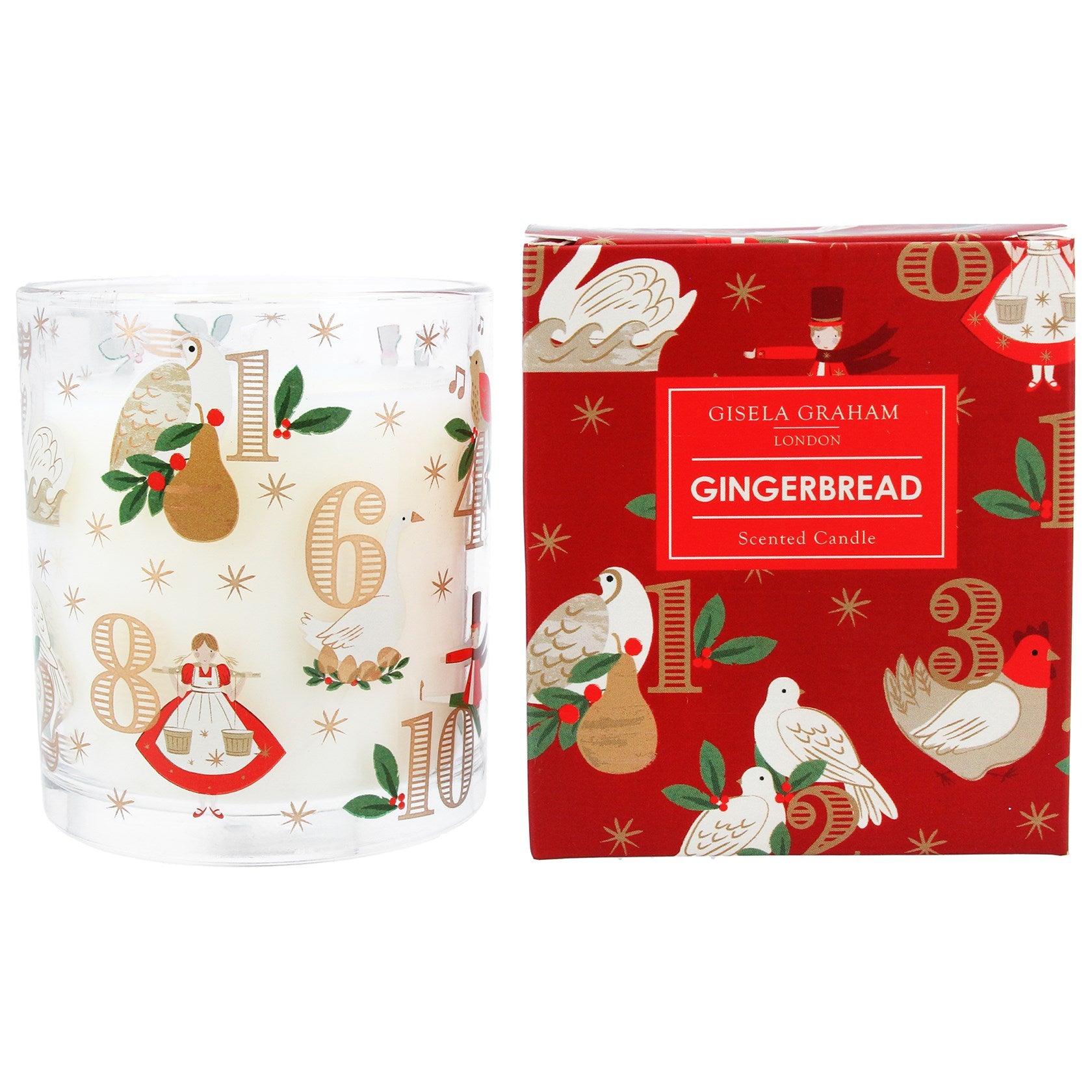 Gingerbread Scented Boxed Candle, Large